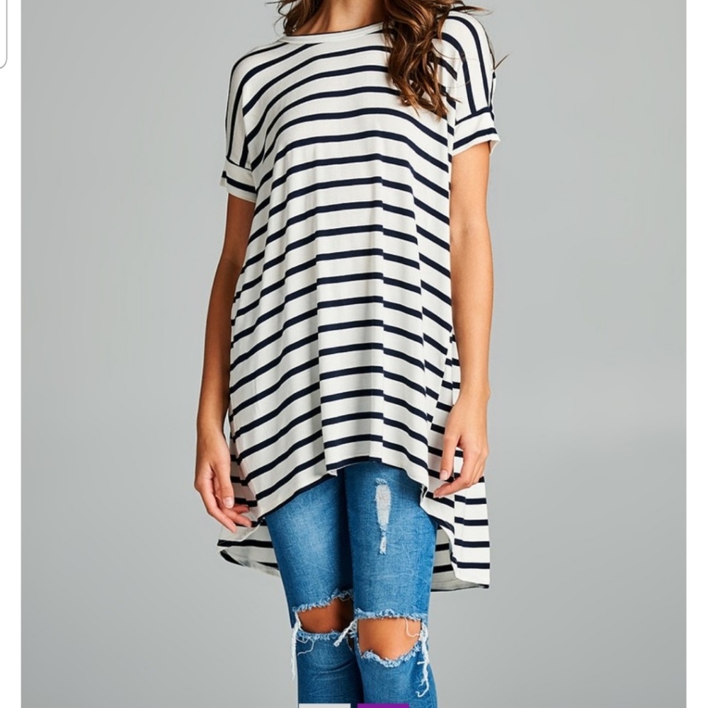High low tunic shirt